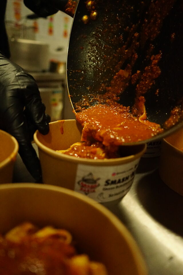 Fettuccine con Ragù alla Bolognese