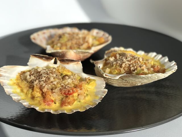 Moqueca de saint Jacques 