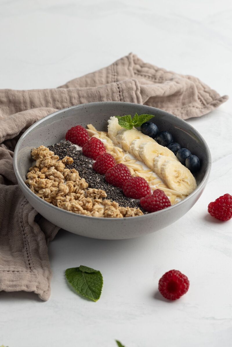 Porridge-Fruit Bowl 