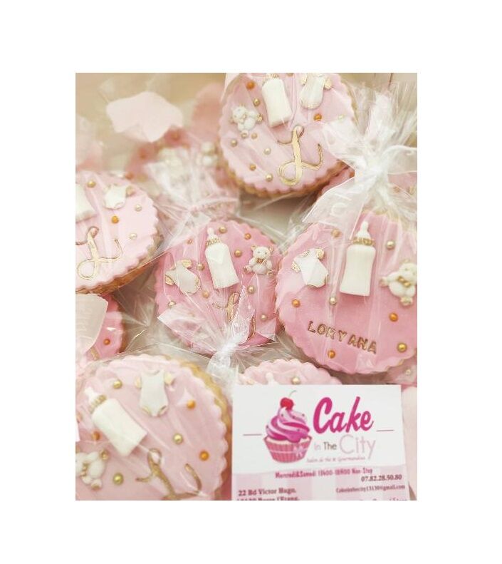 Sablés pour fêter la naissance d'une petite fille