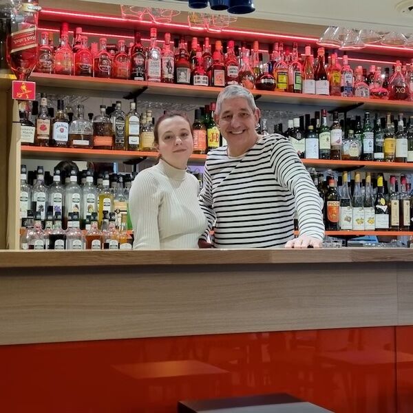 L'équipe : Manuela et Gérard