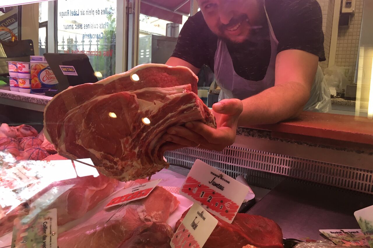 Venez gouter notre côte de boeuf