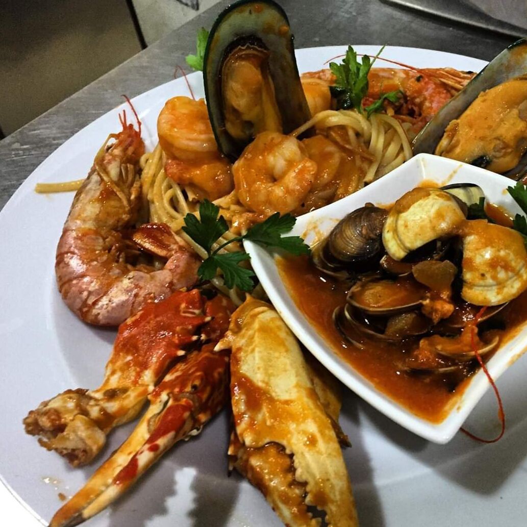 SPAGHETTI AUX FRUITS DE MER