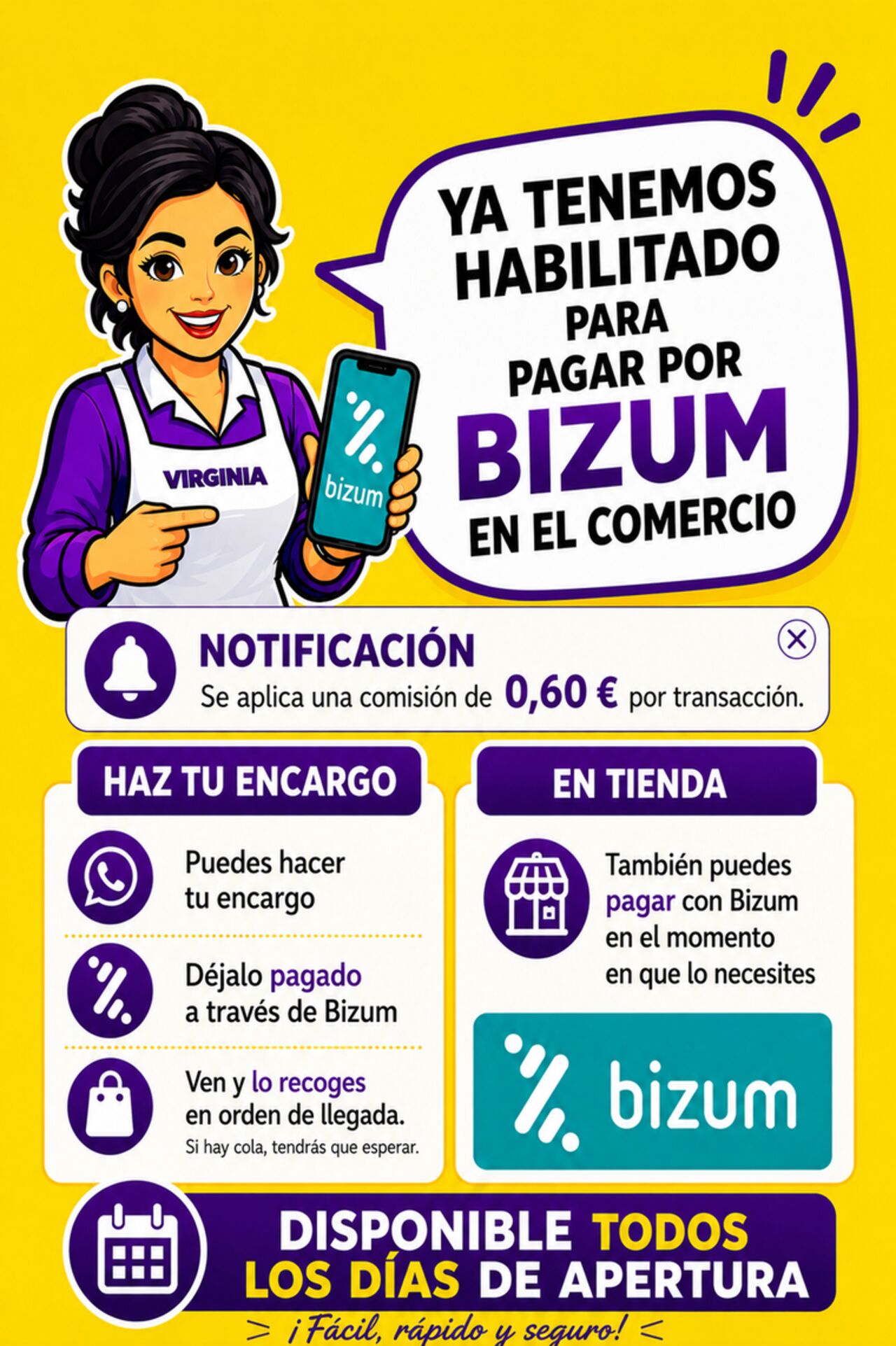 BIZUM activo