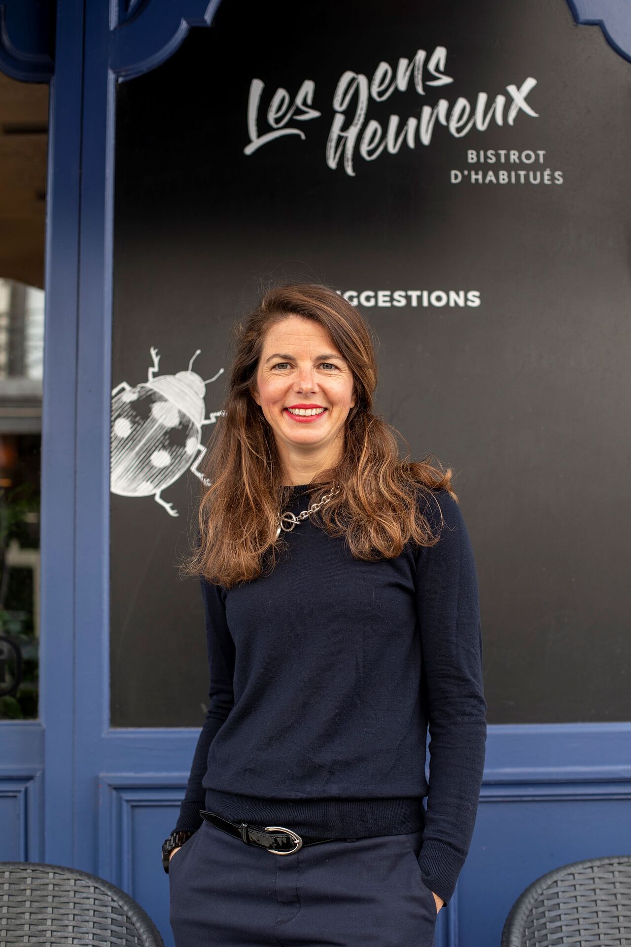 Lucie, la créatrice et l'âme des Gens Heureux