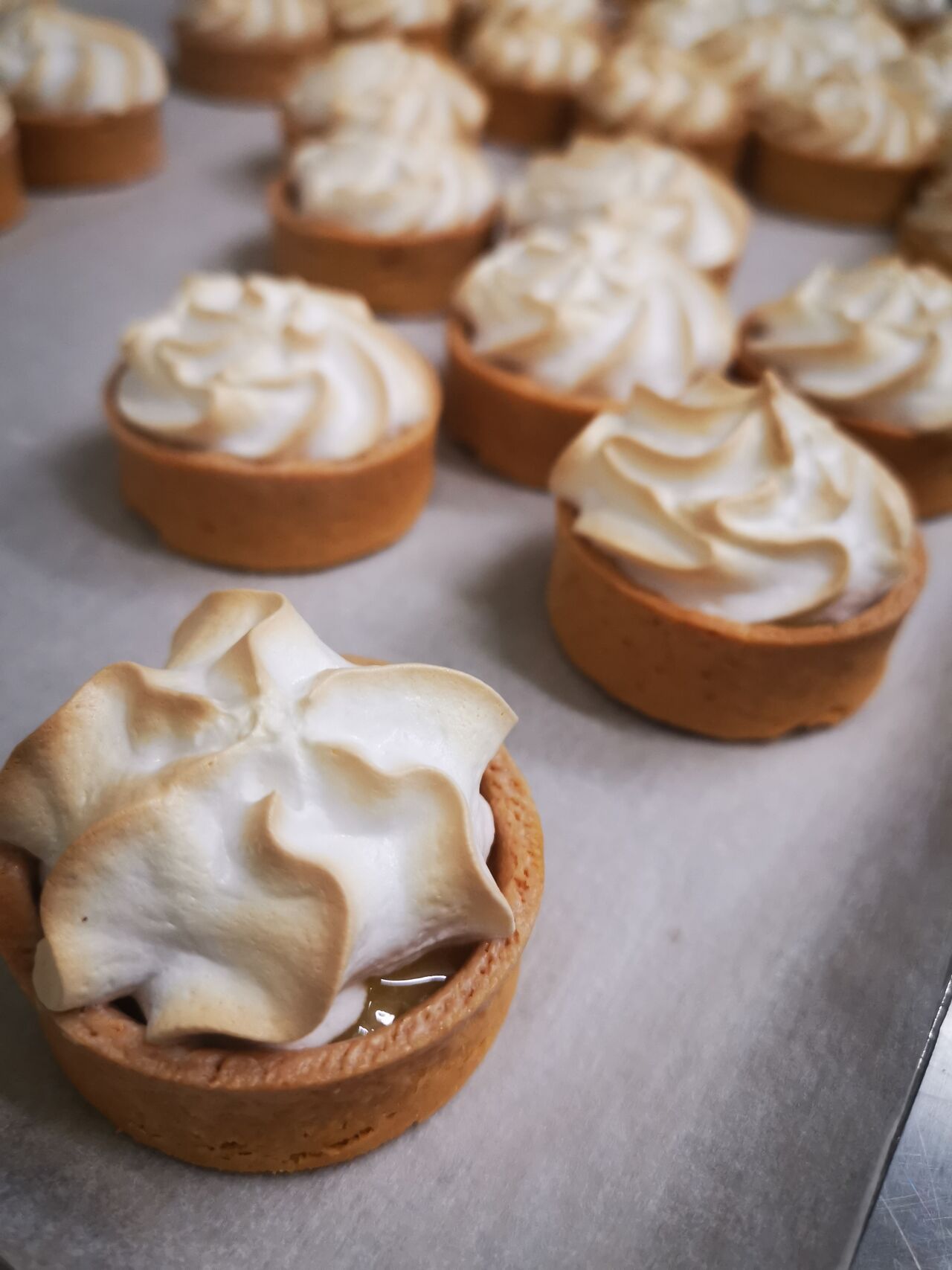 Tartelette citron meringuée