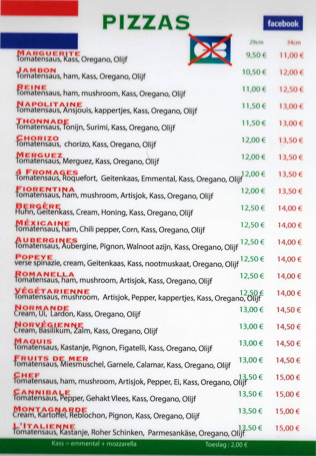 onze prijs in het Nederland