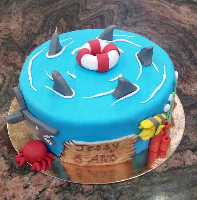 thème océan et requin