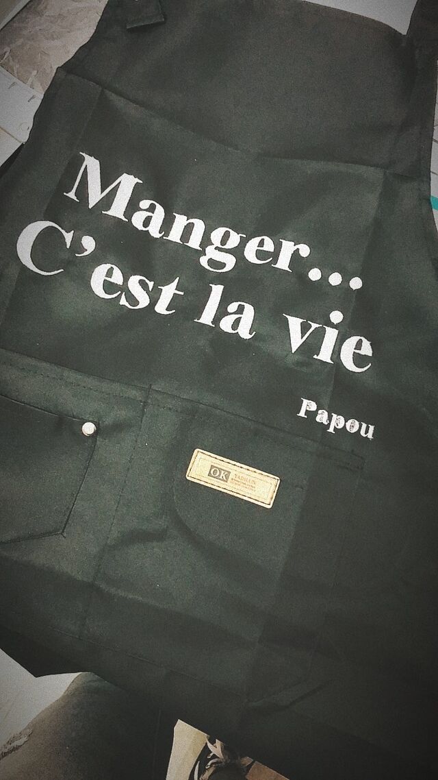 Tablier cuisine mixte 