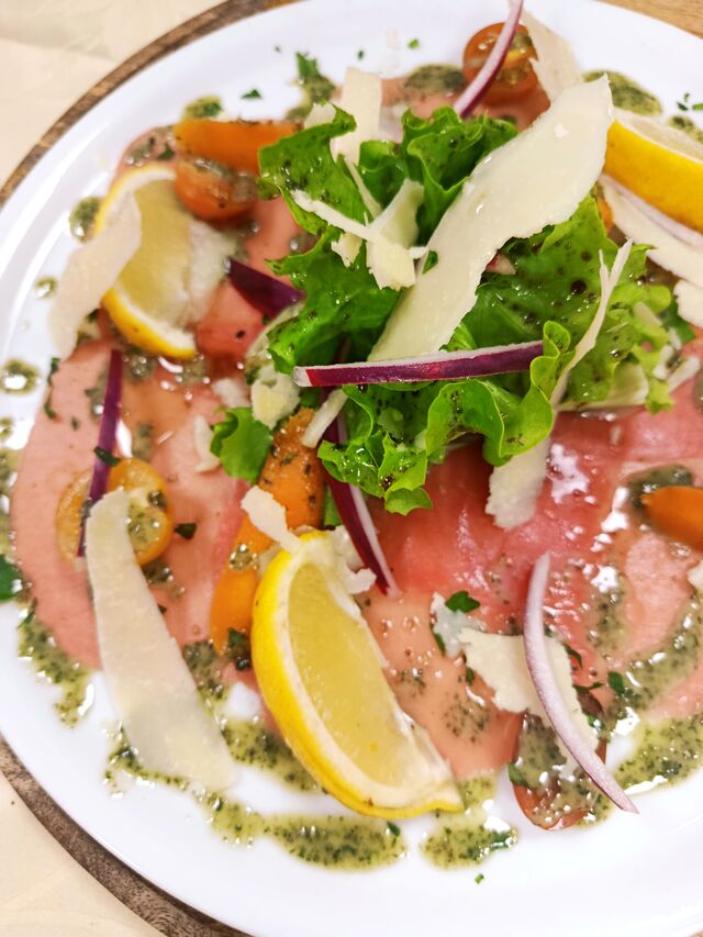 CARPACCIO DE BOEUF CHAROLAIS