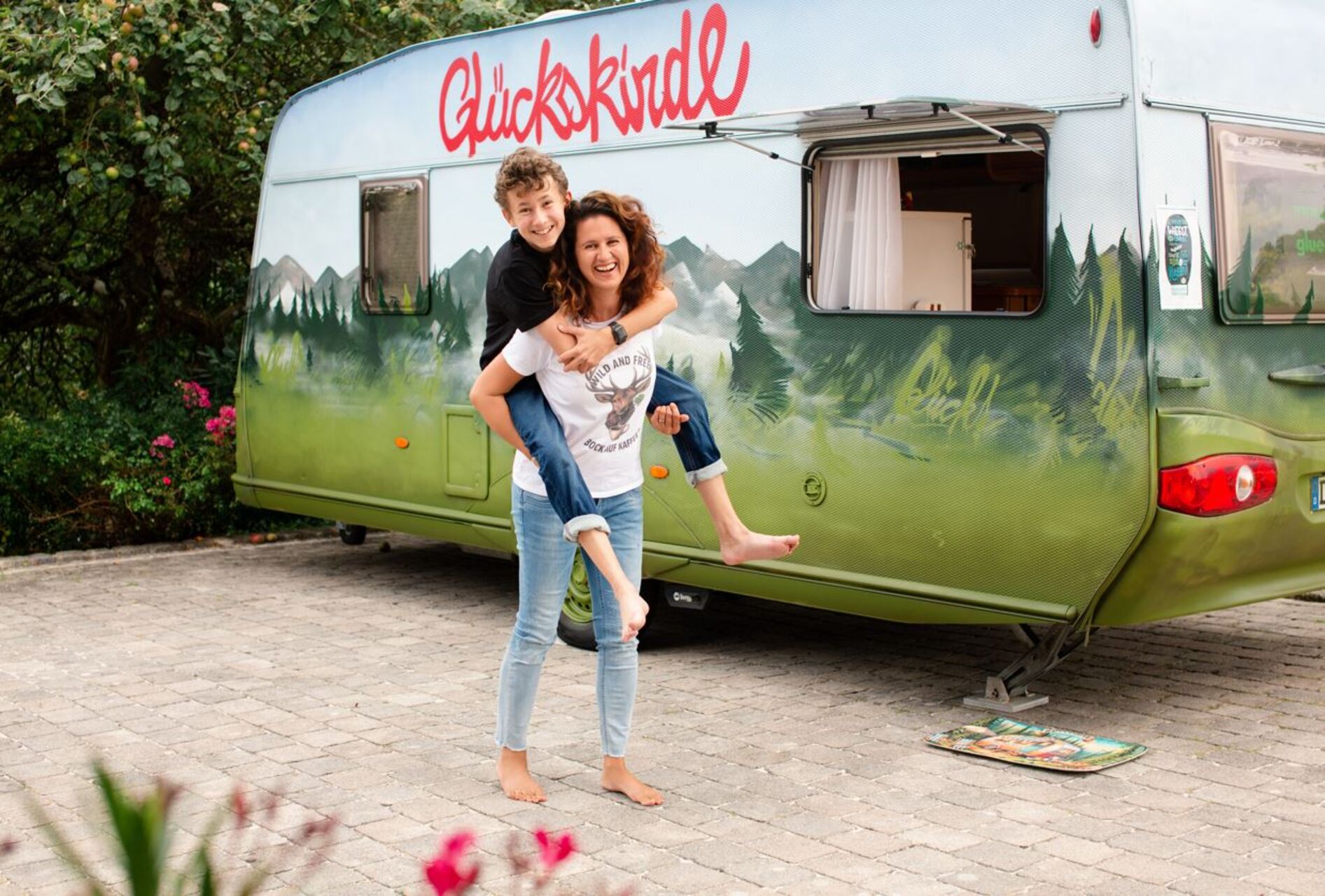 Chefin Christine & Juniorchef Felix