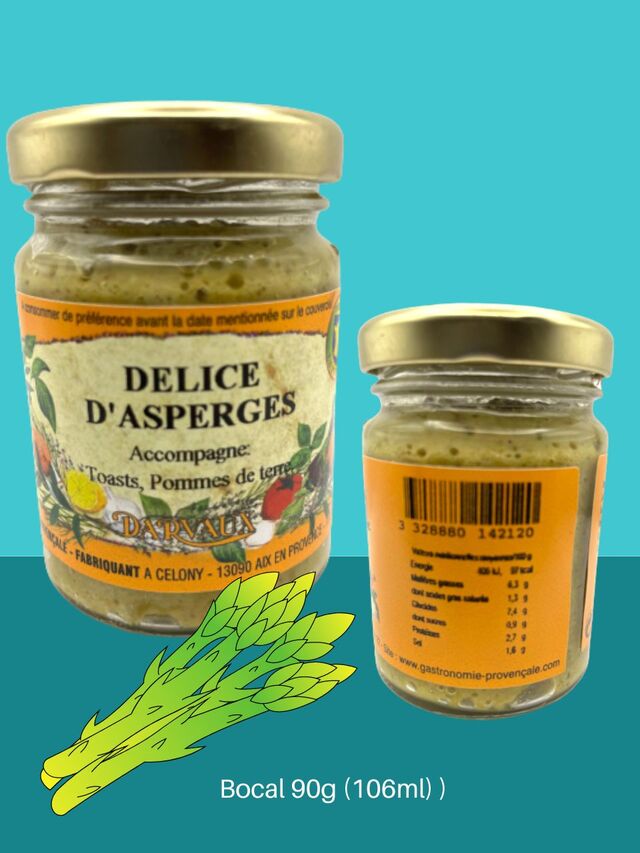 DÉLICE D'ASPERGES - 90g - 106ml