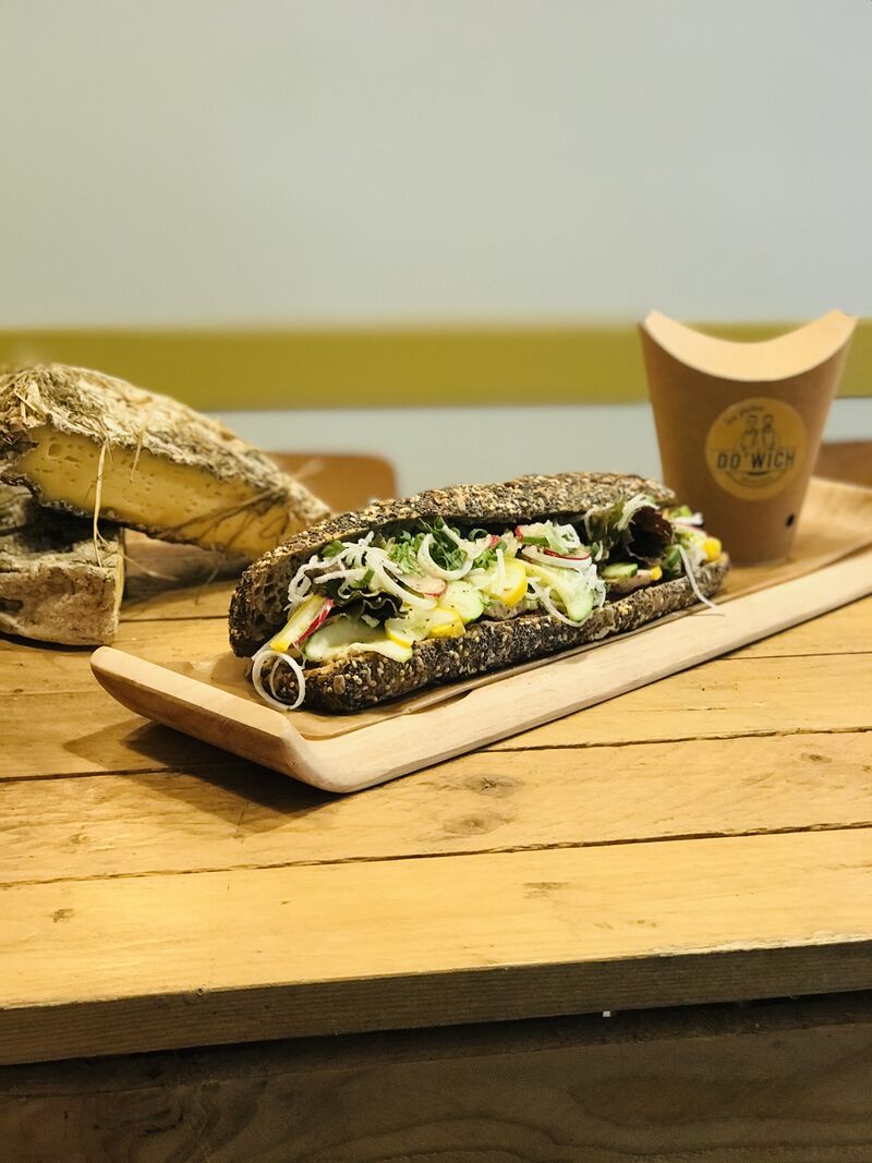 Le Do Wich avec cornet de pommes de terre au cidre 