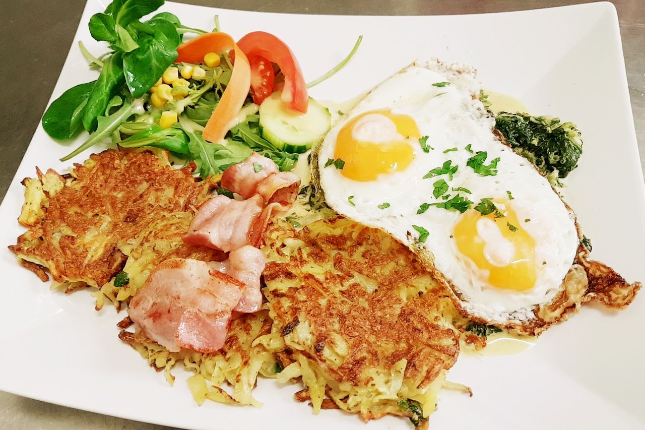 Hausgemachte Kartoffelpuffer