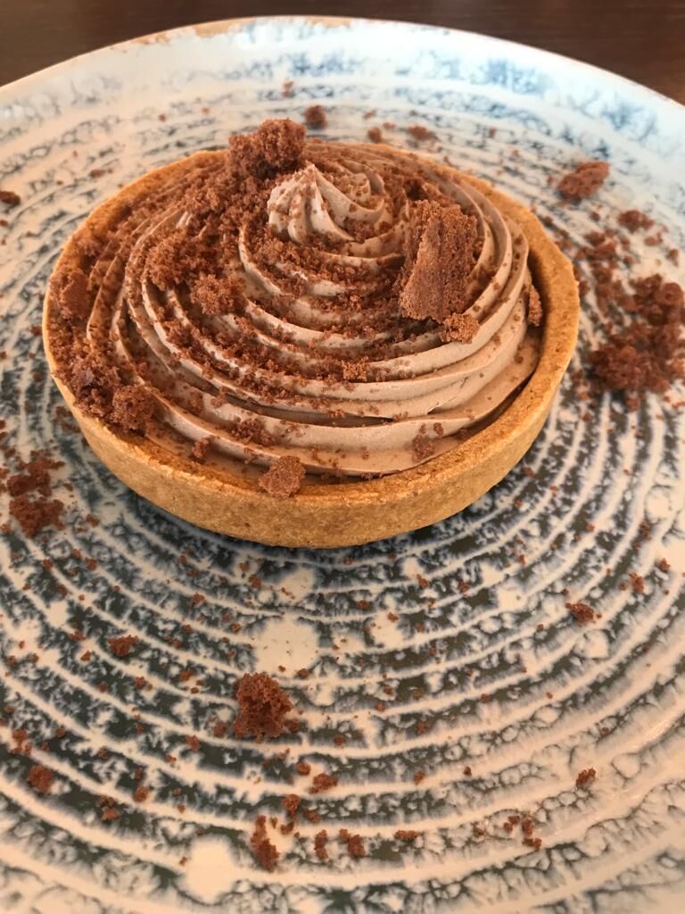 Tartelette chocolat noir de Sao Tomé