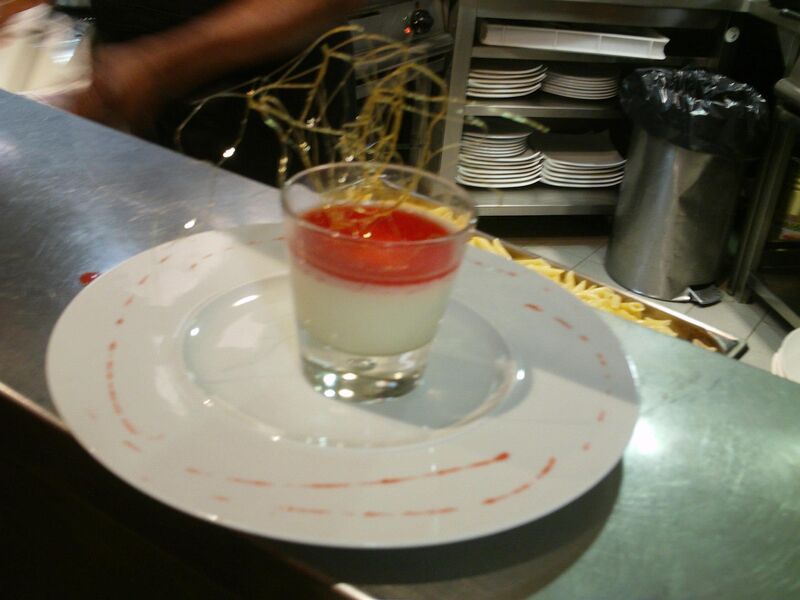 panna cotta aux basilic