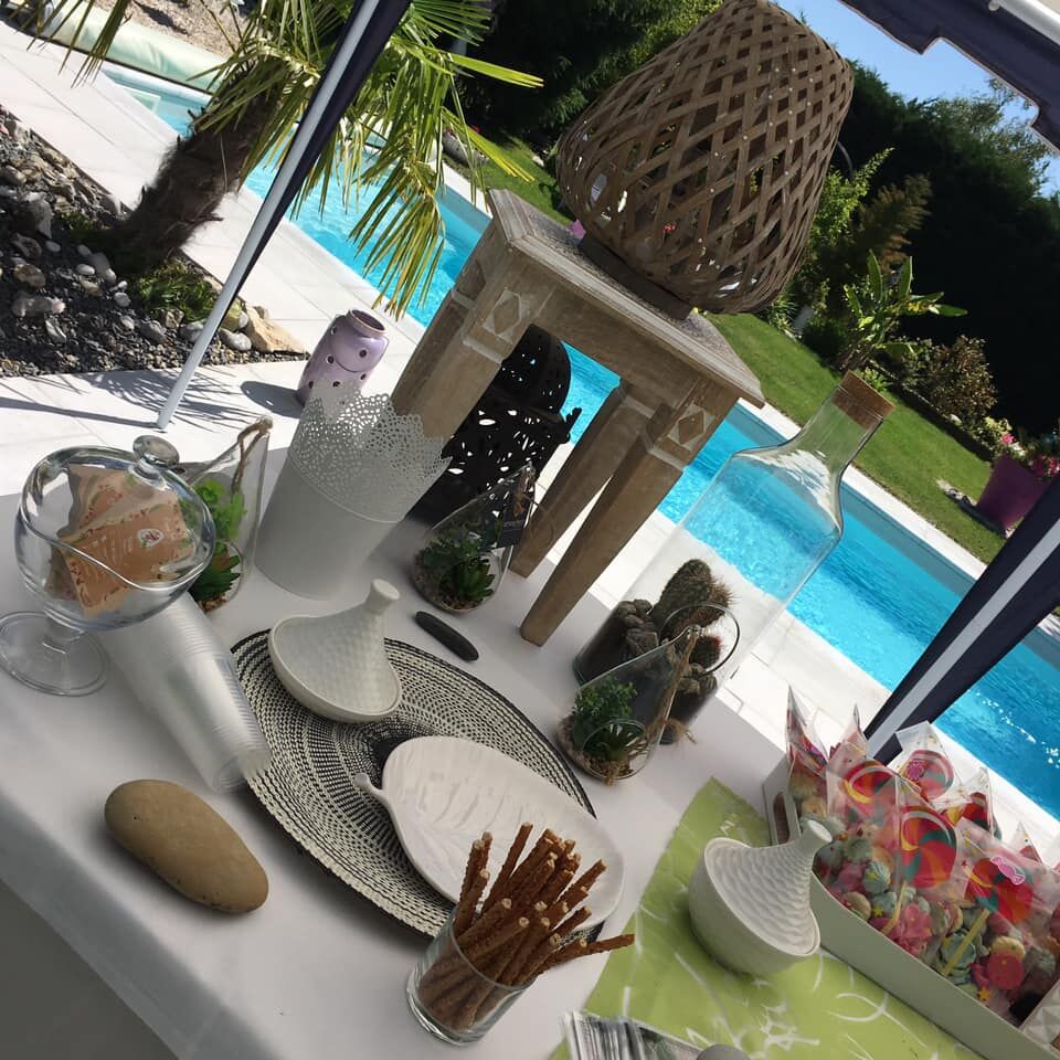 Décoration des buffets - Personnalisable et à la demande