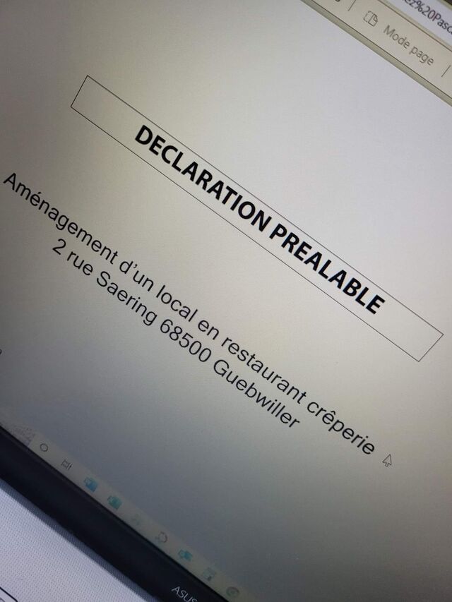 Juillet 2022 - Déclaration préalable prête