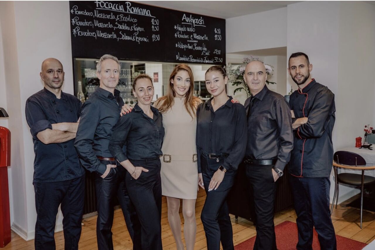 Das alte Team vom Restaurant Milano da Gianni