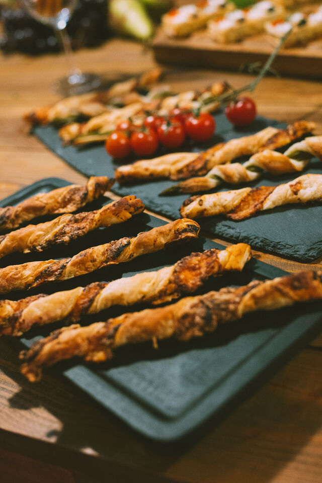 Paluszki z ciasta francuskiego