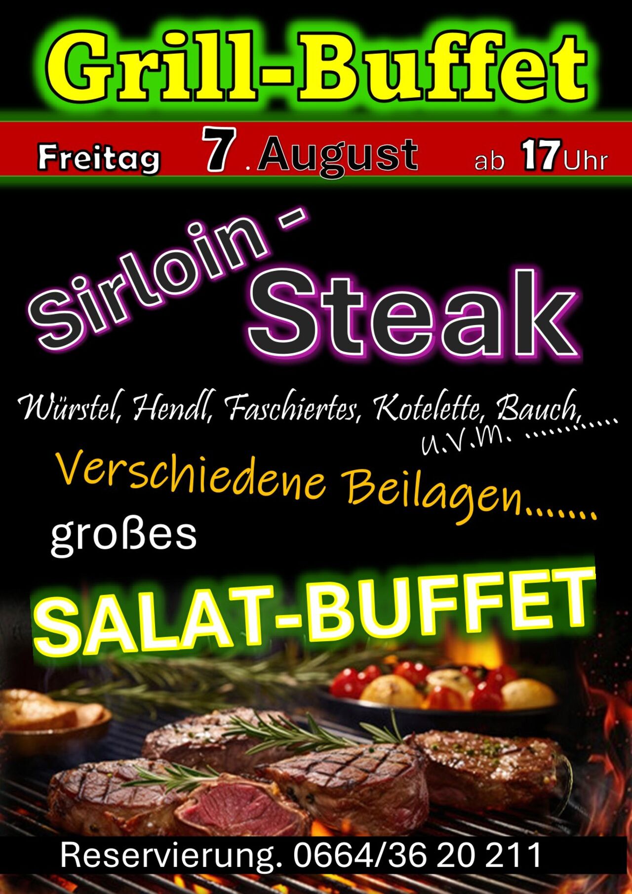 Freitag 7. AUGUST