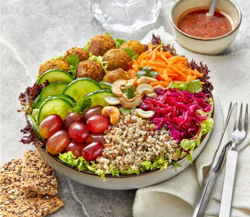 Salade gourmande