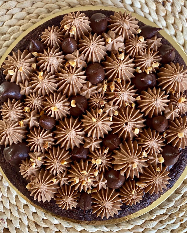 Tarte revisitée tout chocolat