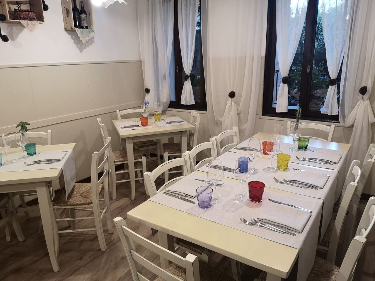 uno scorcio della sala ristorante