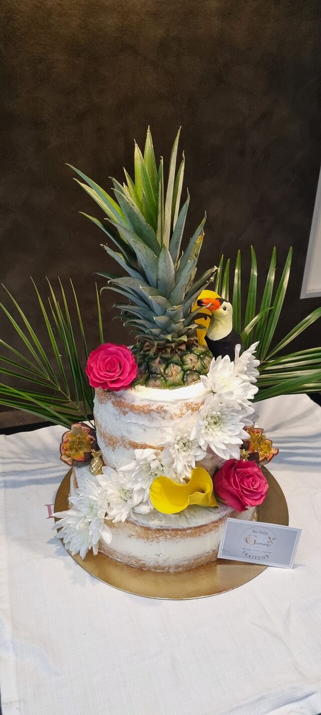 Wedding Cake exotique 40pers