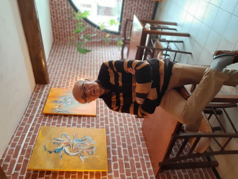 Mr Serodes, artiste peintre au Thoronet