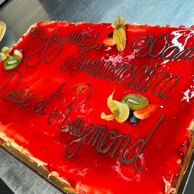 Entremet Fruits Rouge