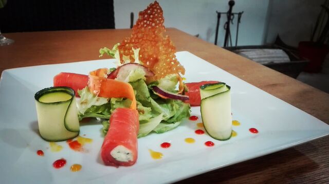 Cannellonis de saumon