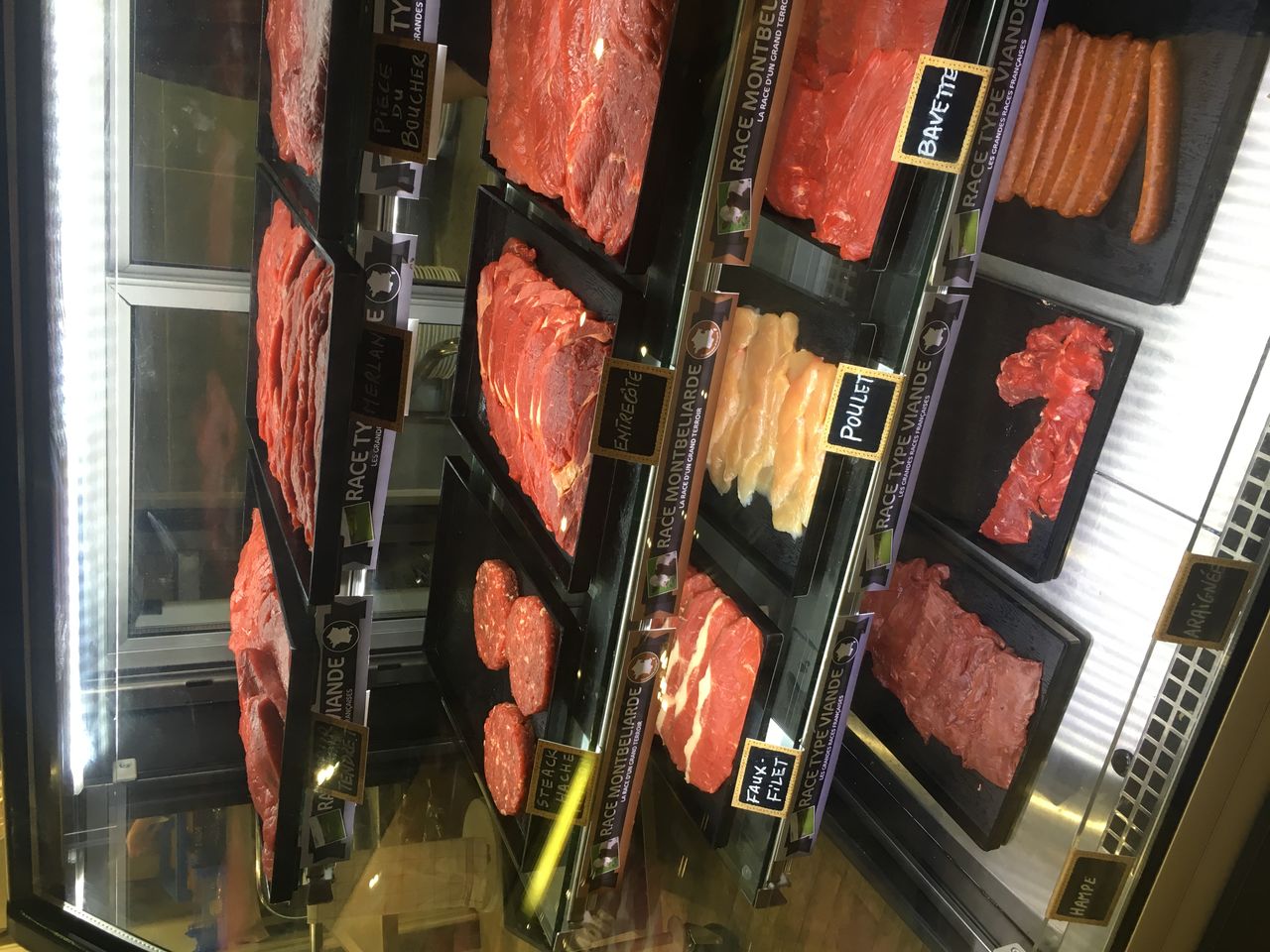 Vitrine du grill
