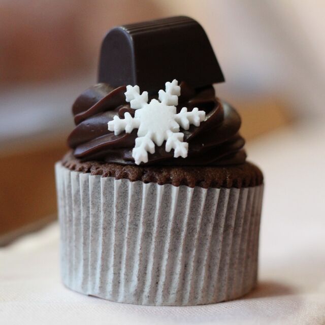 Cupcake thème noël