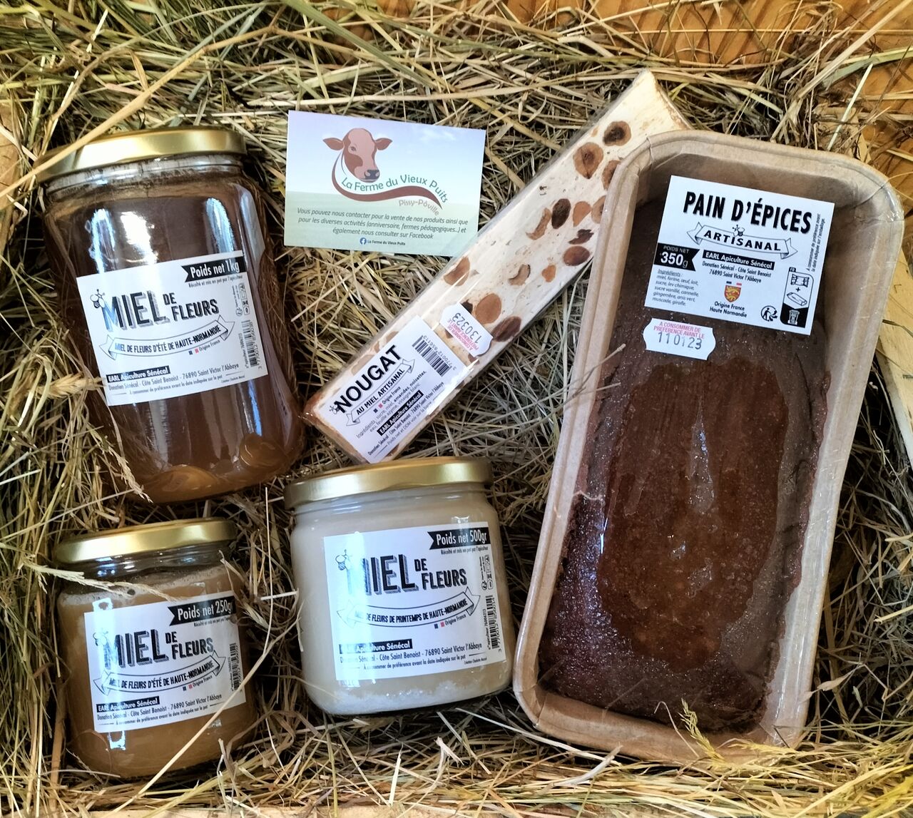 Miel, pain épices - Donatien Sénécal