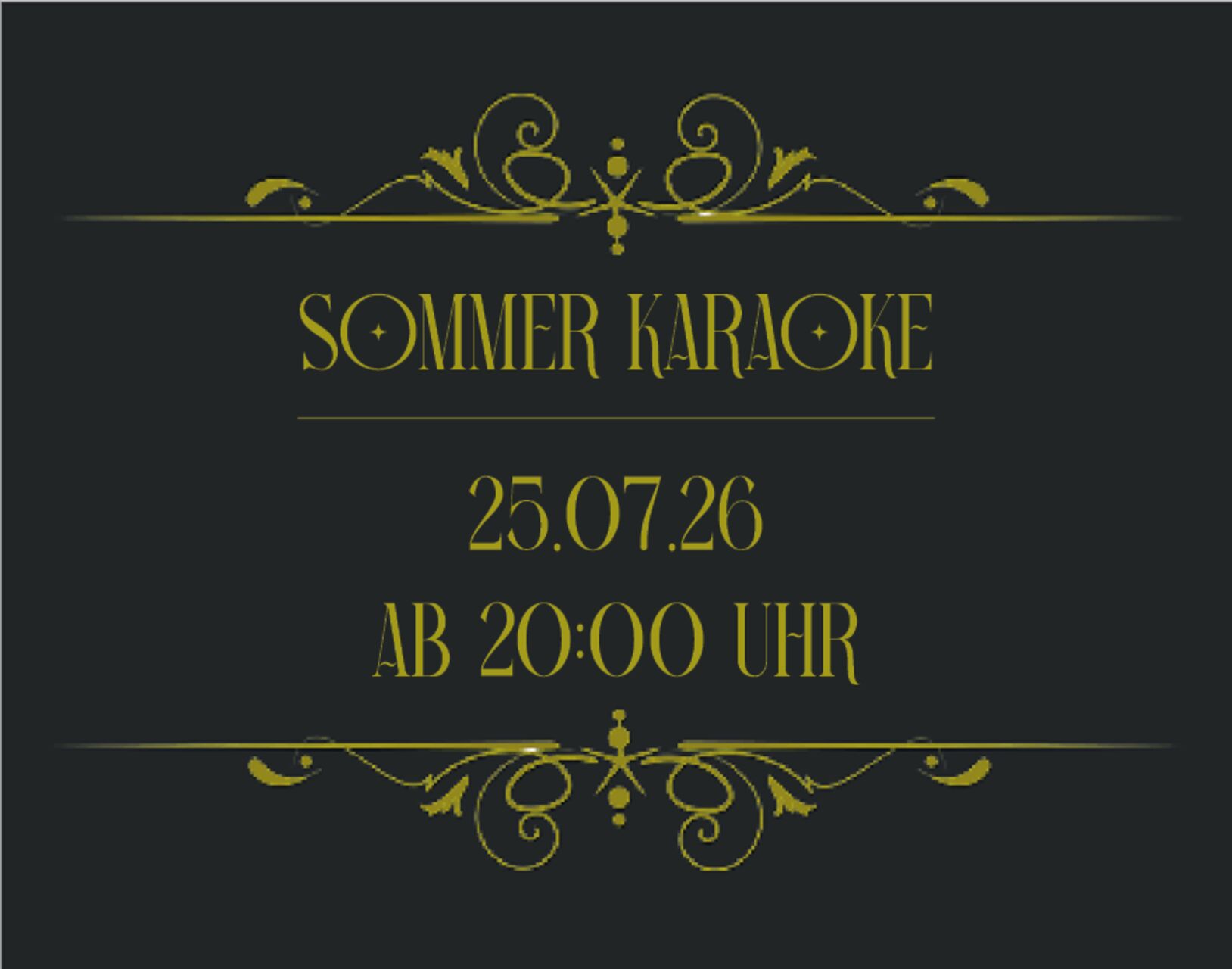 SUMMER SPECIAL KARAOKE