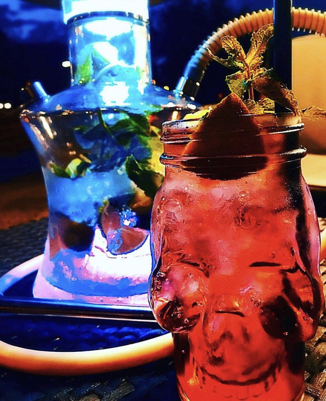 Selfie Lounge Lichteffekte 