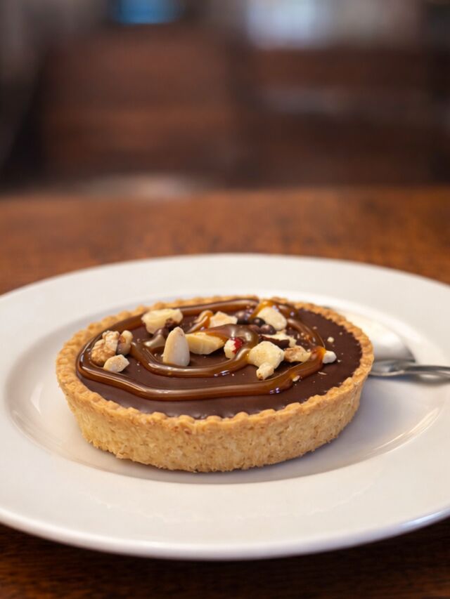 La tarte chocolat noisette
