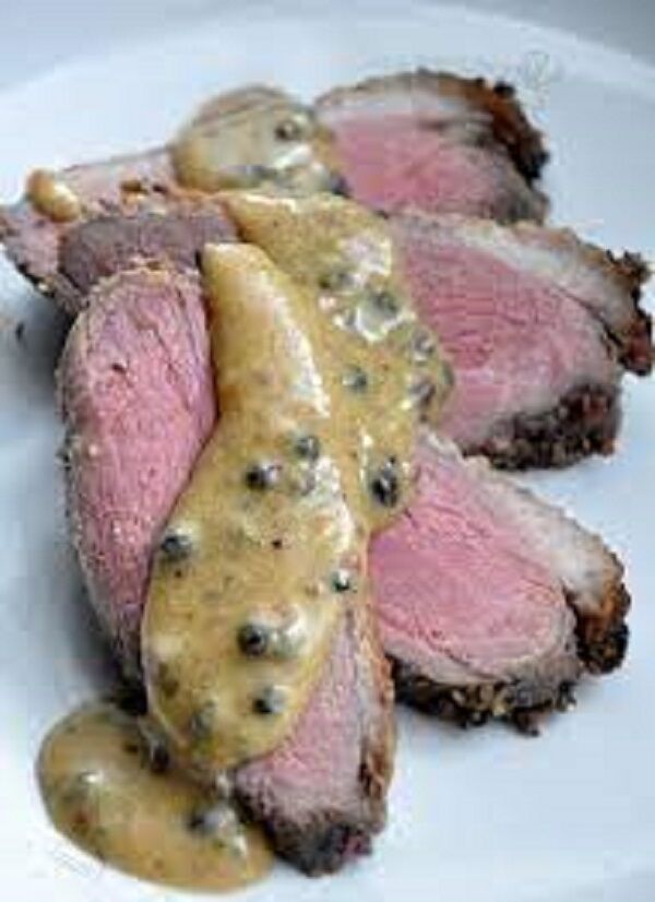 Canard sauce au poivre