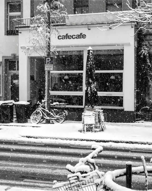 cafecafe in der kalten Jahreszeit