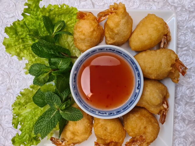 Beignets crevettes
Chez vilayphone 