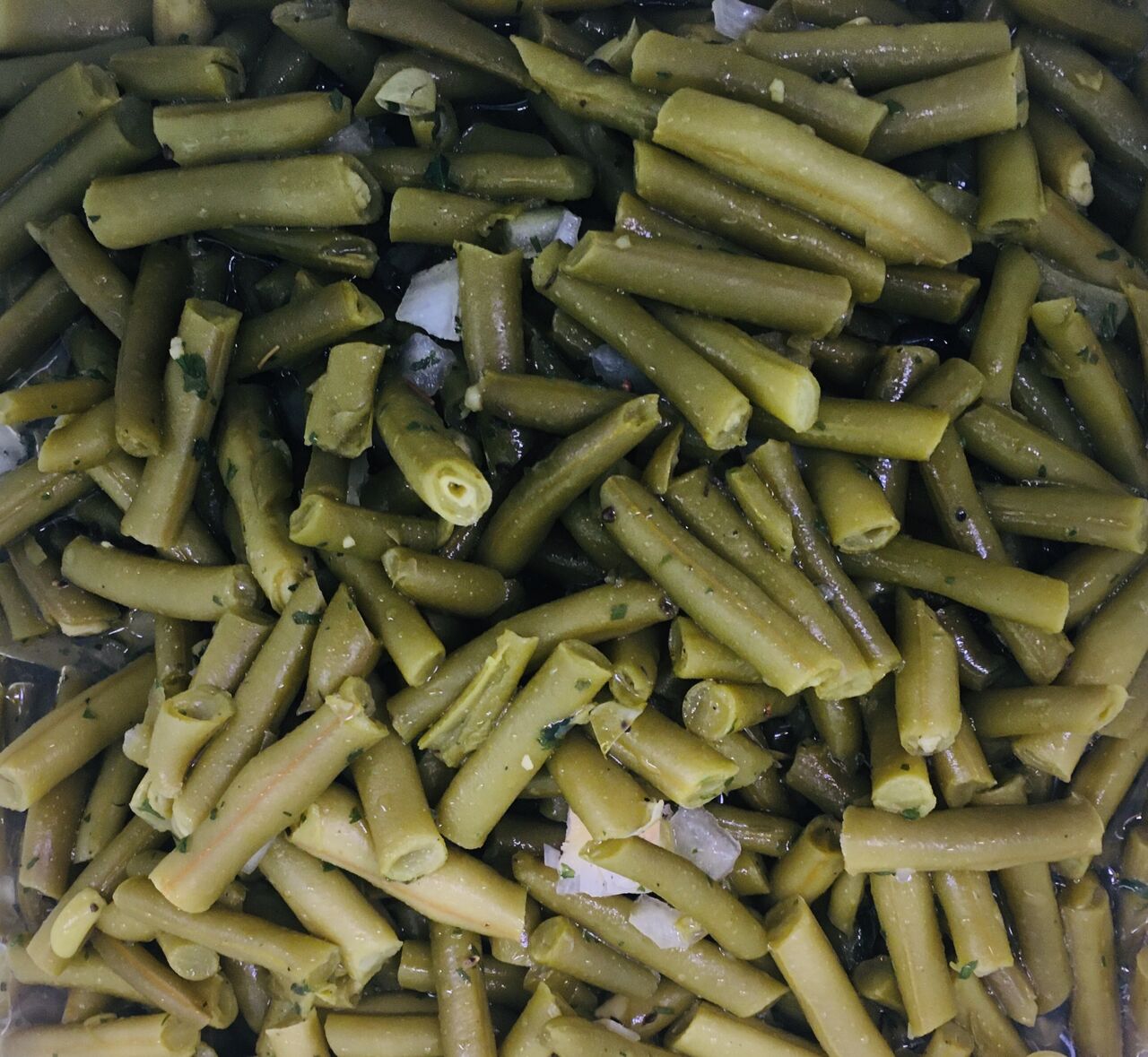 - Grüne Bohnen Salat -