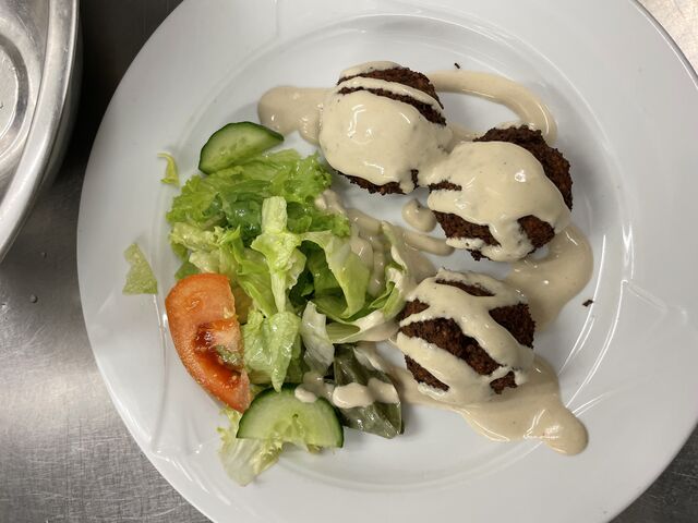Hausgemachte Falafel