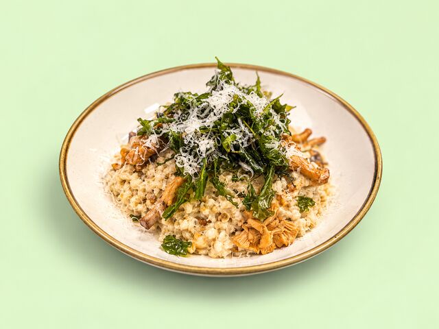 Menü 4: Graupen-Risotto 