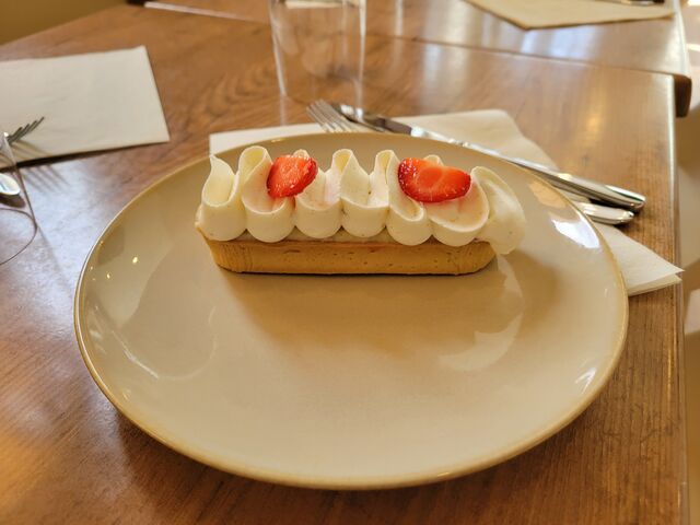 Tartelette façon fraisier