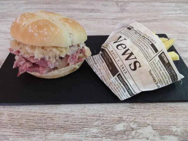 #Hamburguesa de codillo