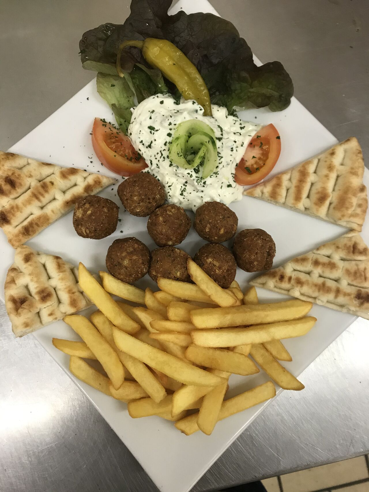 Falafel Teller