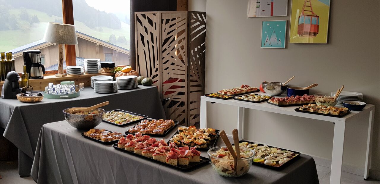 Buffet Complet // Séminaire // Les Portes de Megève,,,,,,,,,,,