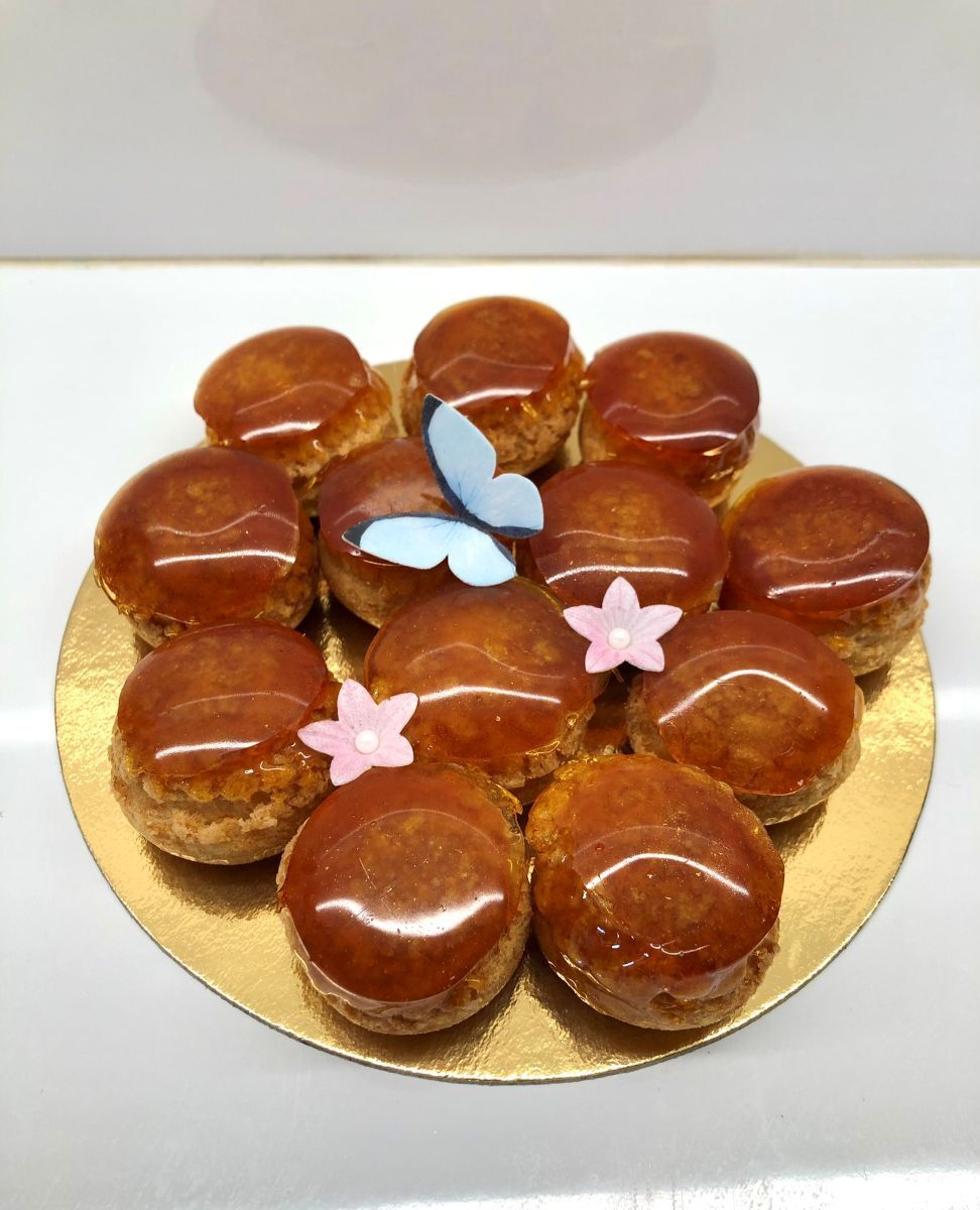 Choux caramélisés personnalisables - sur commande