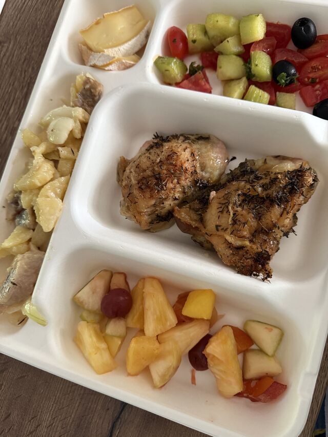 De l’entrée au dessert 😋